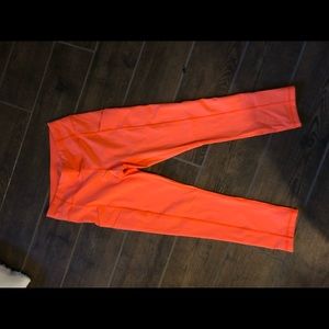 Lucy Orange Running Leggings